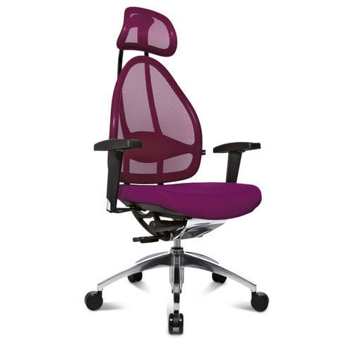 Design-Bürosessel - OPEN ART  - Topstar - Textil / Metall / höhenverstellbar