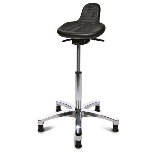 Moderner Hocker - STANDSTAR - Topstar - Kunststoff / Gestell aus Metall / mit Mittelfuß