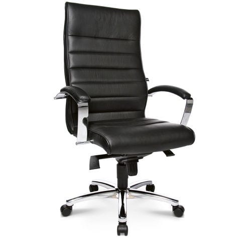 Moderner Chefsessel - TD LUXE 10 - Topstar - Leder / Metall / Hochlehner