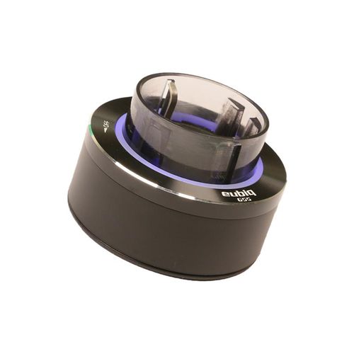 Aufputz-Steckdose - GS3 PREMIUM - Eubiq - Polycarbonat / modern / schwarz