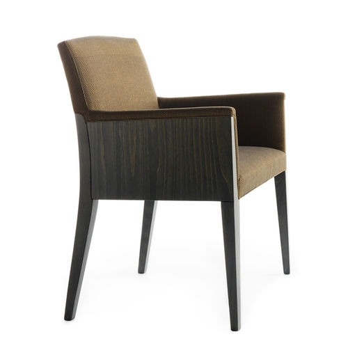 Moderner Sessel - CHARME 02531 - Montbel - Stoff / Massivholz / Polster