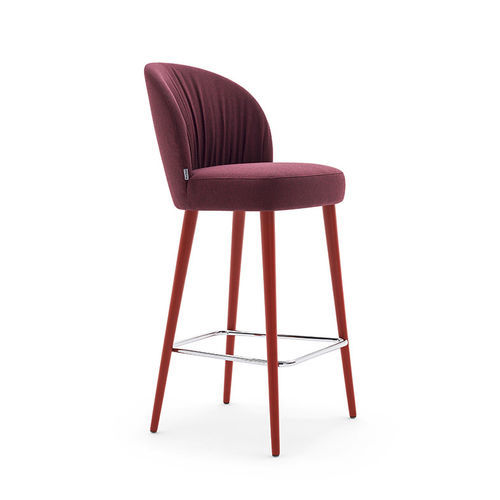 Moderner Barstuhl - ROSE 03085 - Montbel - für den Innenraum / Stoff / Leder