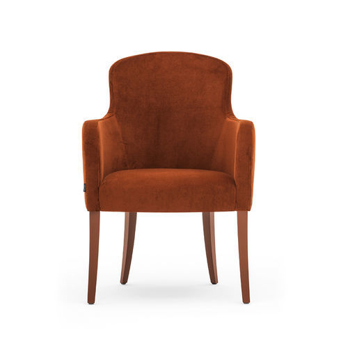 Moderner Sessel - EUFORIA 00131 - Montbel - Stoff / Massivholz / Polster