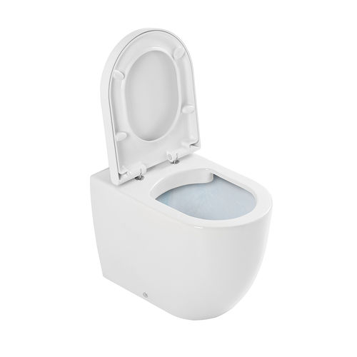 WC in Wandnähe - SANIBOLD  - Sanindusa - Keramik / für Privatgebrauch / für Gewerbegebrauch
