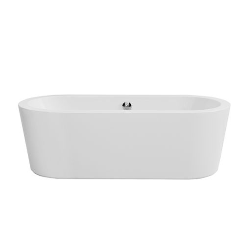 Ovale Badewanne - URB.Y PLUS  - Sanindusa - freistehend / für Wohnungen / Acryl