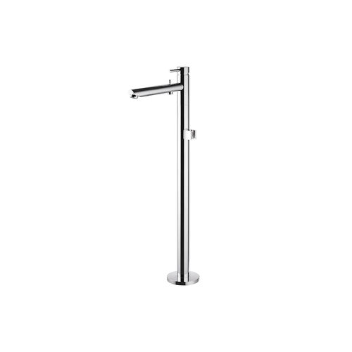 Badewannen-Einhebelmischer - NEW ÍCONE  - Sanindusa - bodenstehend / Messing / für Badezimmer