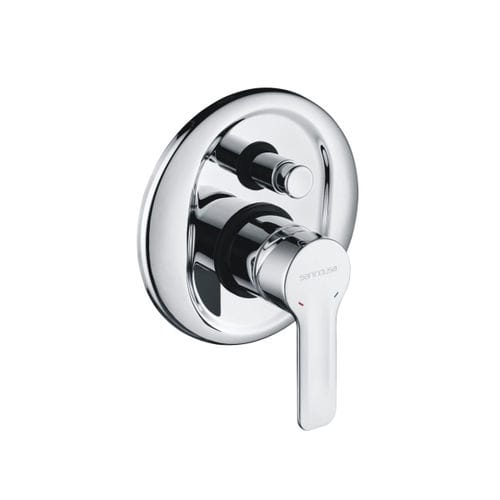 Einhebelmischer für Dusche - START - Sanindusa - wandmontiert / Messing / für Badezimmer