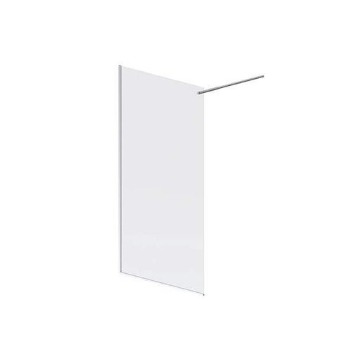 Umkehrbare Duschwand - SCREEN  - Sanindusa - rechteckig / für Eckeinbau / Hartglas
