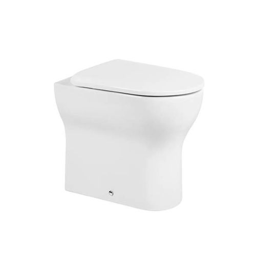 WC in Wandnähe - WINNER CONFORT HO  - Sanindusa - bodenstehend / Keramik / für Privatgebrauch