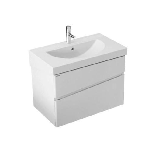 Wandhängender Waschtisch-Unterschrank - URB.Y - Sanindusa - lackiertes MDF / modern / ohne Tür