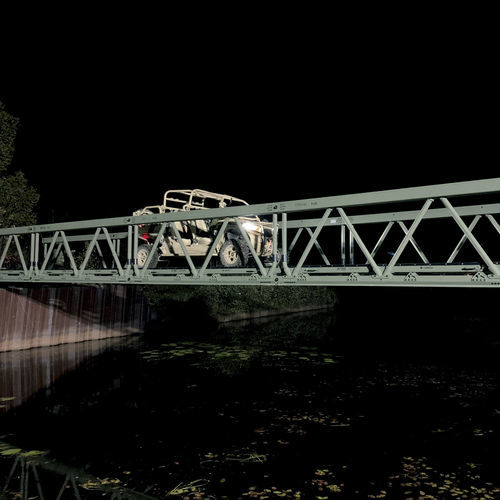 Aluminium-Brücke - MAADI Group - bogenförmig / modular / mobil