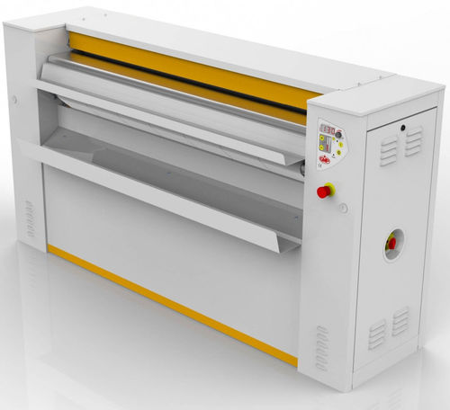 Trocken und Bügelmaschine / mit variabler Geschwindigkeit - G14.25 - GMP SRL - mikroprozessorgesteuert / wandmontiert / Rollen