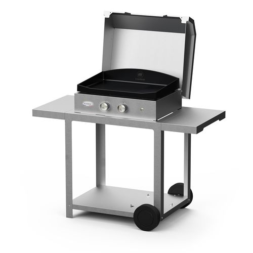Plancha-Grill / für Garten - PL. PURE - Le Marquier - Gas / bodenstehend