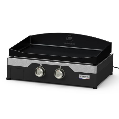 Plancha-Grill / für Garten - ALLURE 260 DUO - Le Marquier - Elektro / freistehend