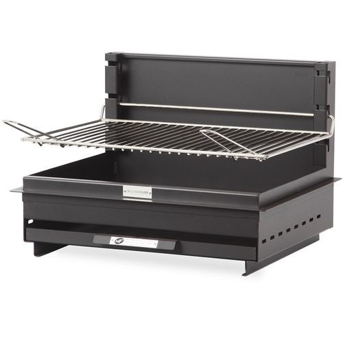 Holzkohle-Gartengrill - MONTORY - Le Marquier - freistehend / Einbau / Stahl