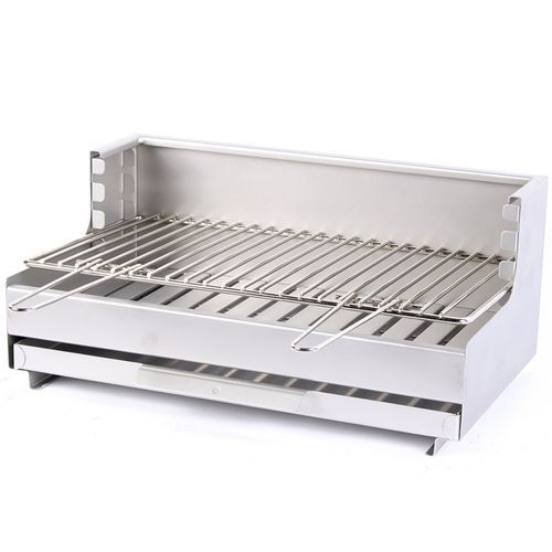 Holzkohle-Gartengrill - VULCAIN - Le Marquier - freistehend / Edelstahl / mit Aschebehälter