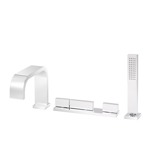 Zweigriffmischer für Dusche - 4585.11.70 - rvb - für Badewanne / Aufsatz / thermostatisch