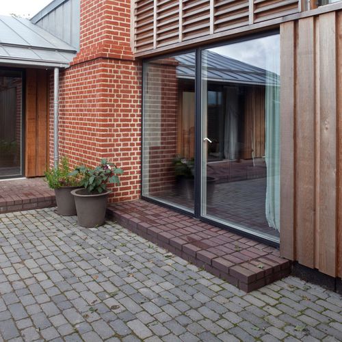 Glasschiebetür - 200 - VELFAC - Aluminium / Sicherheit