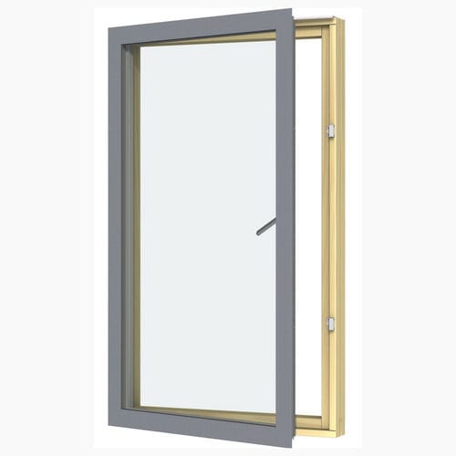 Holzfenster - 200 ENERGY - VELFAC - Aluminium / Flügel / Schiebe