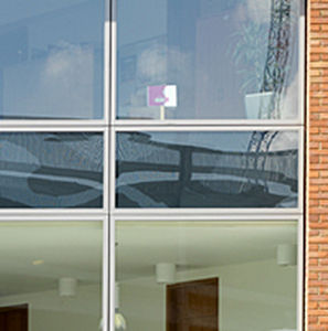 Verkleidungspaneel - LOOK-ALIKE - VELFAC - für hinterlüftete Fassade / Glas / glatt