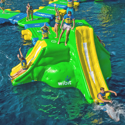 Aufblasbares Spielmodul für öffentliches Schwimmbad - ROCK - Wibit Sports