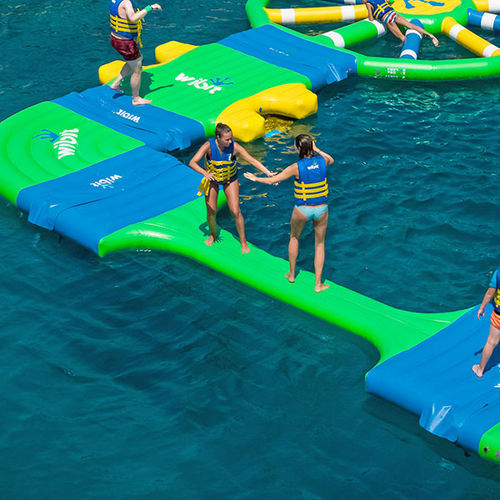 Aufblasbares Spielmodul für öffentliches Schwimmbad - BALANCEBEAM - Wibit Sports