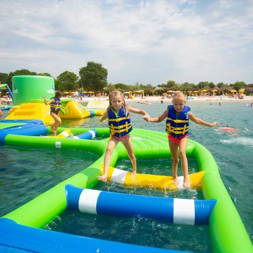 Aufblasbares Spielmodul für öffentliches Schwimmbad - BEND - Wibit Sports