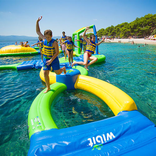 Aufblasbares Spielmodul für öffentliches Schwimmbad - TWIST - Wibit Sports