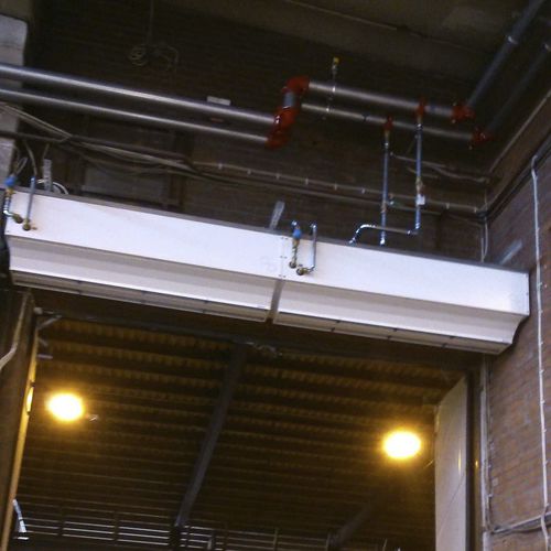 Bodenstehender Luftschleier - MAXWELL - airtecnics - Decken / Industrie / für professionellen Gebrauch