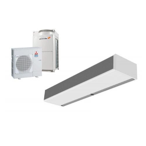 Deckenmontierter Luftschleier - ECM 1000 DX8-ME - airtecnics - für professionellen Gebrauch