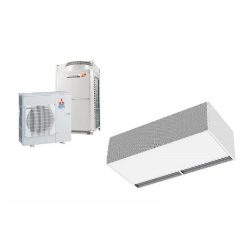 Decken-Luftschleier - WINDBOX DX LXL - airtecnics - wandmontiert / Industrie / für professionellen Gebrauch