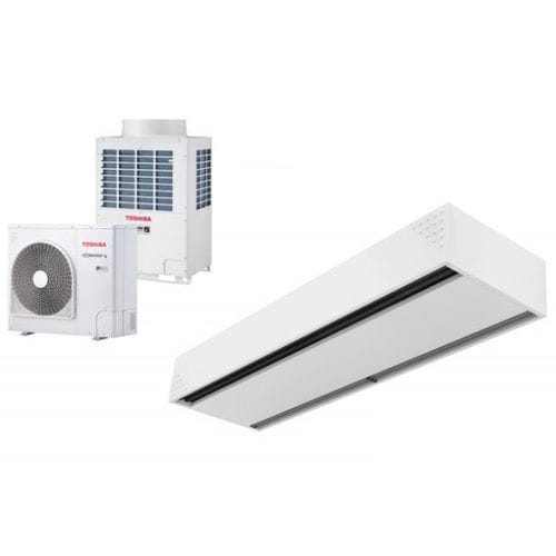 Decken-Luftschleier - DAM ECM 1500 DX11-TO	 - airtecnics - Industrie / für professionellen Gebrauch