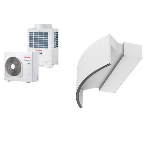 Decken-Luftschleier - ROTO ECG 1000 DX10-TO - airtecnics - Industrie / für professionellen Gebrauch