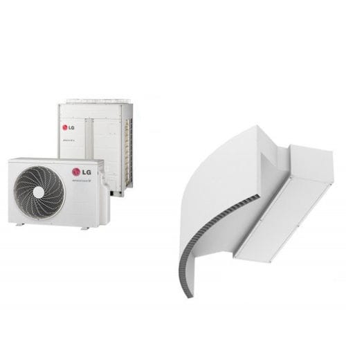 Decken-Luftschleier - ROTO ECG 1000 DX10-LG	 - airtecnics - Industrie / für professionellen Gebrauch