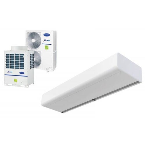 Decken-Luftschleier - SMART ECM 1500 VRF12-CA	 - airtecnics - Industrie / für professionellen Gebrauch / kaschiert