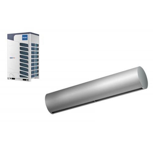Decken-Luftschleier - RUND ECG 1000 VRF10-HA	 - airtecnics - Industrie / für professionellen Gebrauch
