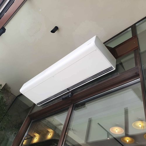 Decken-Luftschleier - SMART ECM 1500 A FC - airtecnics - wandmontiert / Industrie / für professionellen Gebrauch