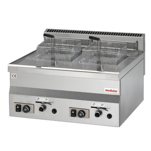 Gas-Fritteuse - FU 60/60 FRG - MODULAR PROFESSIONAL - Profi / Aufsatz