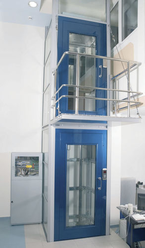 Hydraulischer Aufzug - MAISONLIFT PLUS - KLEEMANN - für Tertiärsektor / ohne Maschinenraum