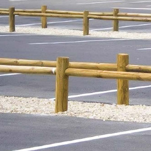 Zaun mit Stangen - CYLINDRIQUE 1 LISSE  - Rondino - für öffentliche Bereiche / für Grünanlagen / Straßen