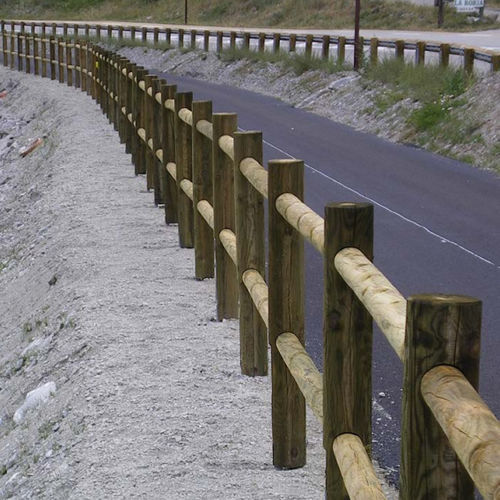 Zaun für Fahrraddurchgang - CYLINDRIQUE 2 LISSE - APPUI MIXTE U60  - Rondino - mit Stangen / Garten / für Straßen