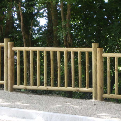 Stabzaun - APPUI SIMPLE & DOUBLE   - Rondino - Garten / für Grünanlagen / Holz