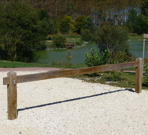 Schiebe-Absperrung - BARSC-182T11 - Rondino - Zutritts / Kiefer / für öffentliche Bereiche