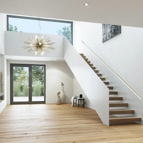 Eingangstür - S6ES-D - Schüco - Aluminium / Polycarbonat / einflügelig