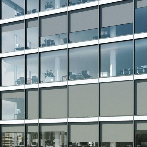 Eingebaute Jalousie - AB ZDS - Schüco - für Fenster / Aluminium / Polyester