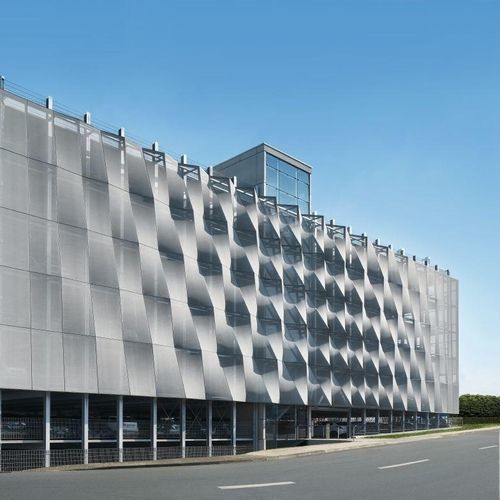 Aluminium-Fassadensystem - 65 - Schüco - Stoff / Sonnenschutz