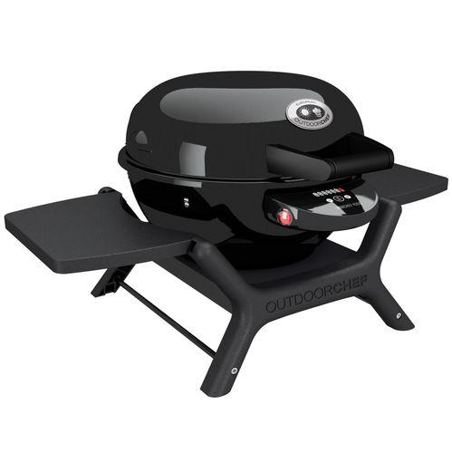 Elektro-Gartengrill - MINICHEF 420 E - Outdoor Chef - auf Rollen / bodenstehend / Metall