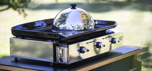 Plancha-Grill / für Garten - OCEANE 65 - ENO PLANCHA - Gas / freistehend