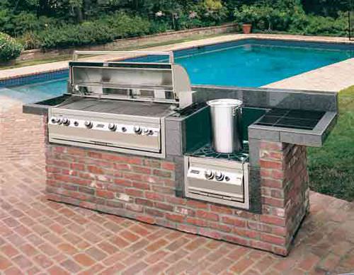 Gas-Gartengrill - Elite 50 - FIRE MAGIC - für professionellen Einsatz / festinstalliert / Edelstahl