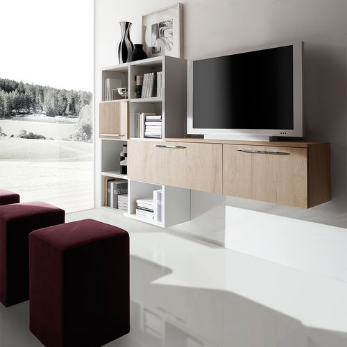 Moderne Wohnwand - ERIKA - ARAN Cucine - melaminbeschichtet